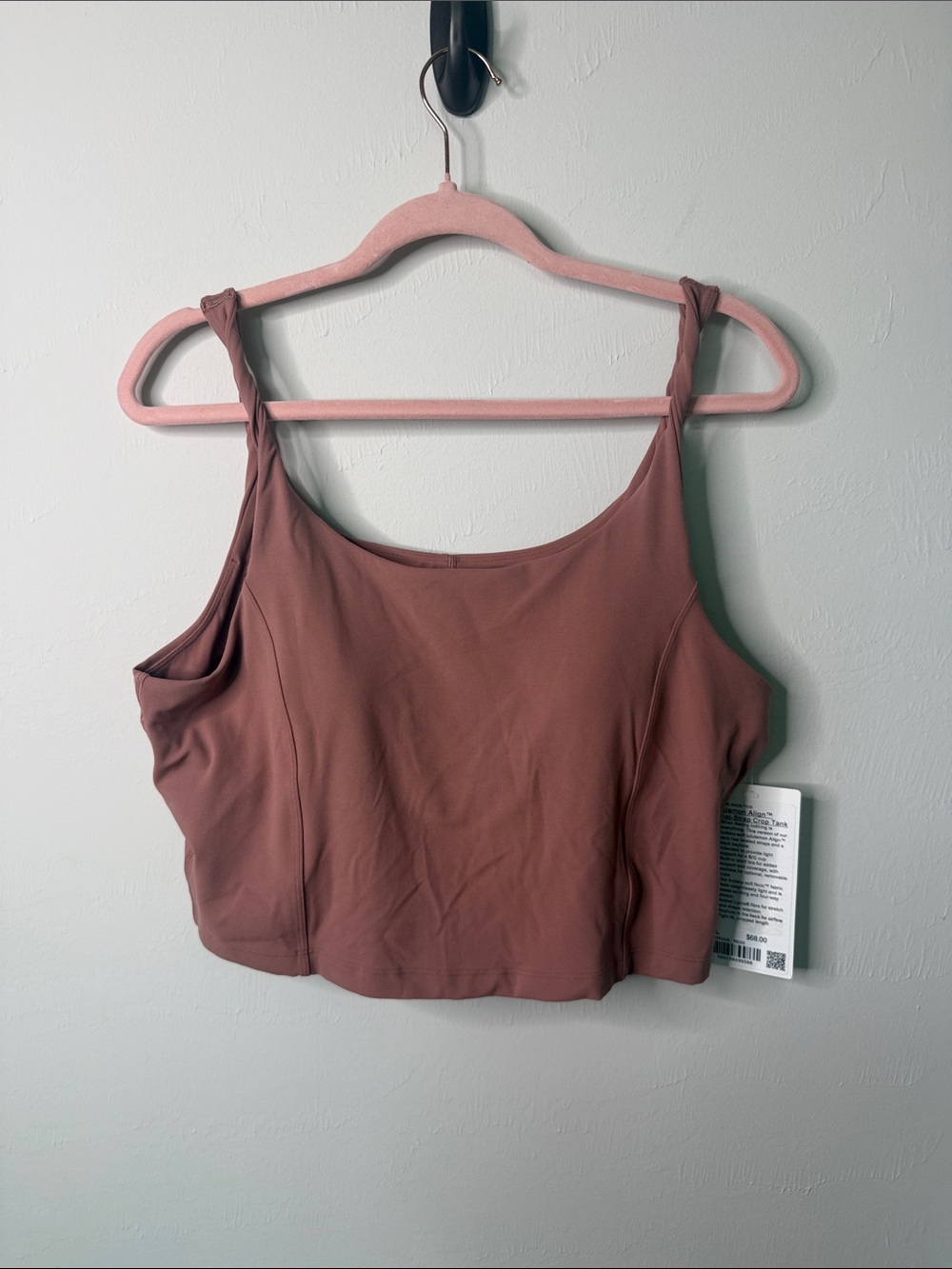 Lululemon Align Twist Strap Crop Tank